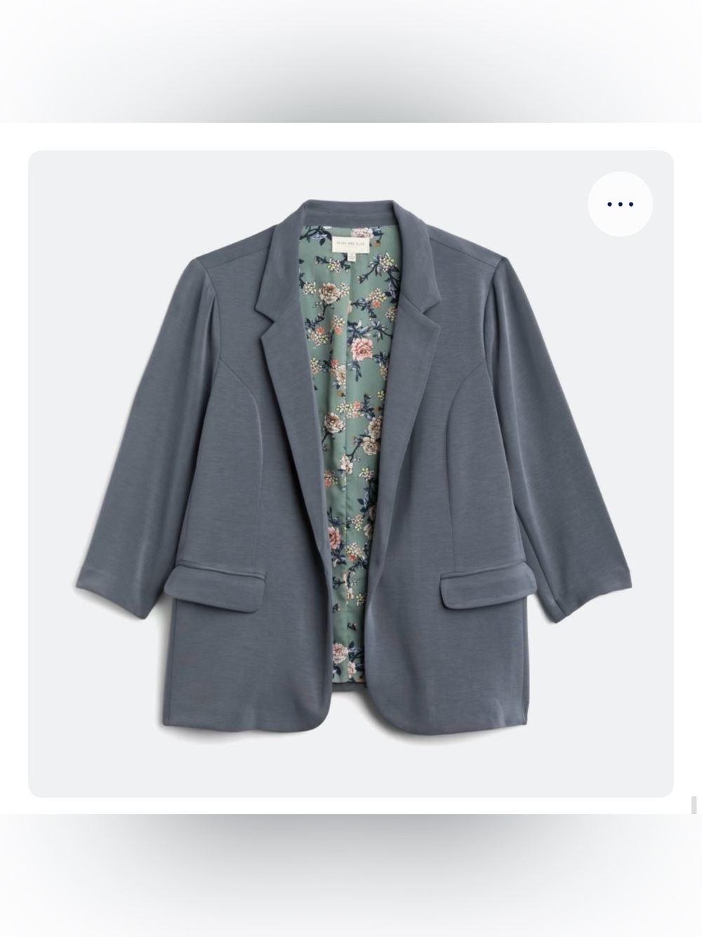 Skies Are Blue - Modal Knit Blazer